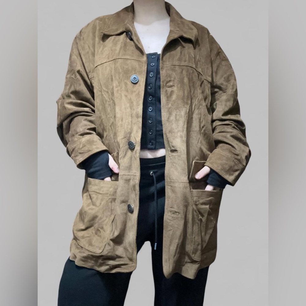 L.L.Bean Men’s Regular Suede Coat